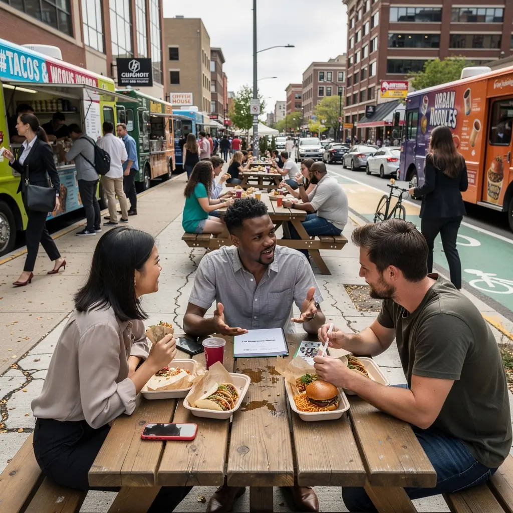 Użytkownik porównujący oferty ubezpieczeń samochodowych online.