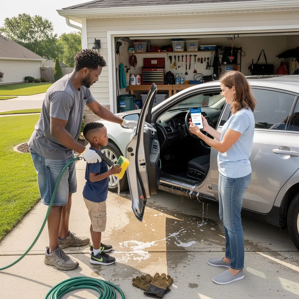Wizualizacja różnych ofert ubezpieczeń samochodowych z kilku firm.