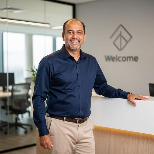 Pojazd zaparkowany obok znaku drogowym z informacją o ubezpieczeniu.